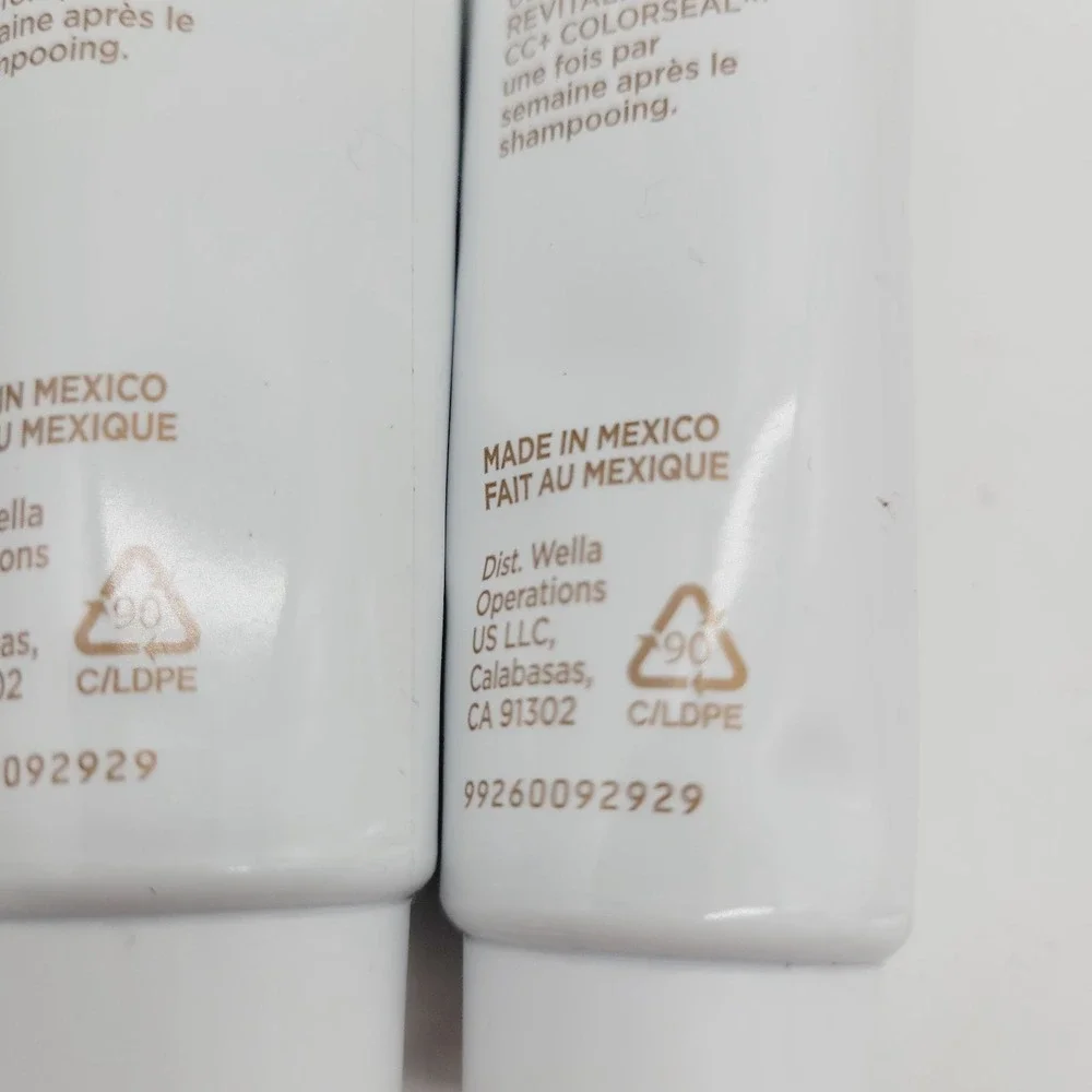 NEW Lot 18 Clairol Nice 'N Easy # 3 CC + Colorseal Conditioner 1.86 Fl Oz Tubes
